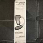 OPEN-EAR EARBUDS YYK-Q28 BLUETOOTH WIRELESS. New In Box. Black. Soft Silicone — photo 2