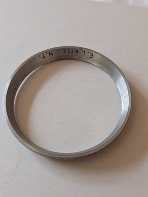 Original Leica Adapter Summitar filter - E39 Lens (SOOQR) E. Leitz N.Y. Rare