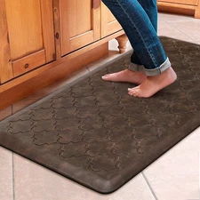 WISELIFE Kitchen Mat Cushioned Anti Fatigue Floor Mat,17.3"x39",Thick Non Sli...