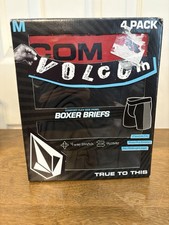 Volcom Men's Performance Boxer Briefs 4-Pack size medium