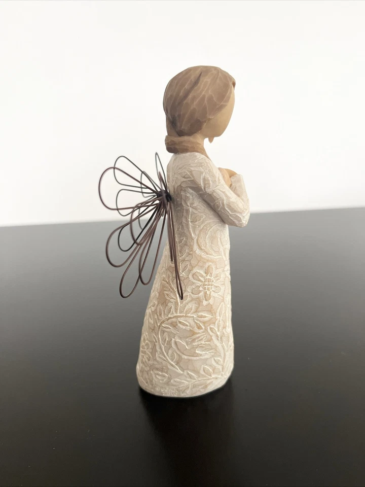 Estatueta Willow Tree Remembrance Angel pele clara 5,5” – Nova na caixa presente - Imagem 4 de 4
