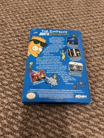Los Simpson Bart vs Los Mutantes Espaciales, NES, Nintendo - Completo en Caja