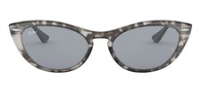 LENSES ONLY Lenses for Ray Ban RB4314N Nina. Solid Grey Blue Tint. Solo lentes