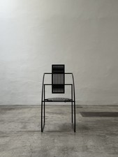 Sedia Mario Botta Quinta Alias anni 80 design postmoderno 1985 Italia