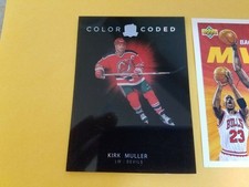 Kirk Muller New Jersey Devils 2017-18 Upper Deck the Cup Color Coded Blank Back