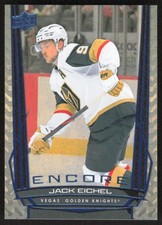2025-26 UD Series 2 Jack Eichel E-106 Encore Blue
