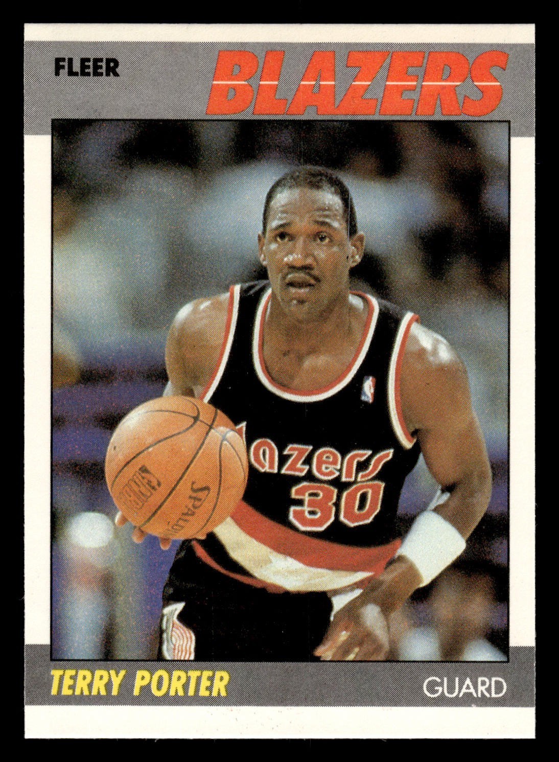 1987-88 Fleer Terry Porter #89 NM