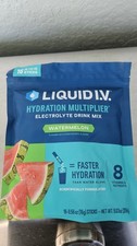 Liquid I.V. Hydration Multiplier Watermelon Electrolyte Drink Mix 16 Sticks Fast