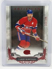 2018-19 Artifacts LEGENDS #140 Larry Robinson Red SP Montreal Canadiens #d /349