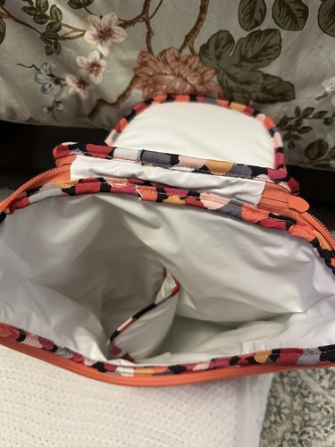 Vera Bradley Borsa Illumina Doppia Bevanda Vino Cooler Pixie Confetti Rosa - Foto 5 di 8