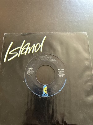 U2 Bullet In The Blue Sky/In God s Country 7  45rpm Vinyl Island Records