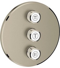GROHE 29122EN0 Grohtherm Smart Control Triple Volume Control Trim Brushed Nickel