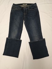 Women's Levi's 715 Slim Fit Bootcut Leg Stretch Jeans TgSz 27 Meas 29.5x32.5