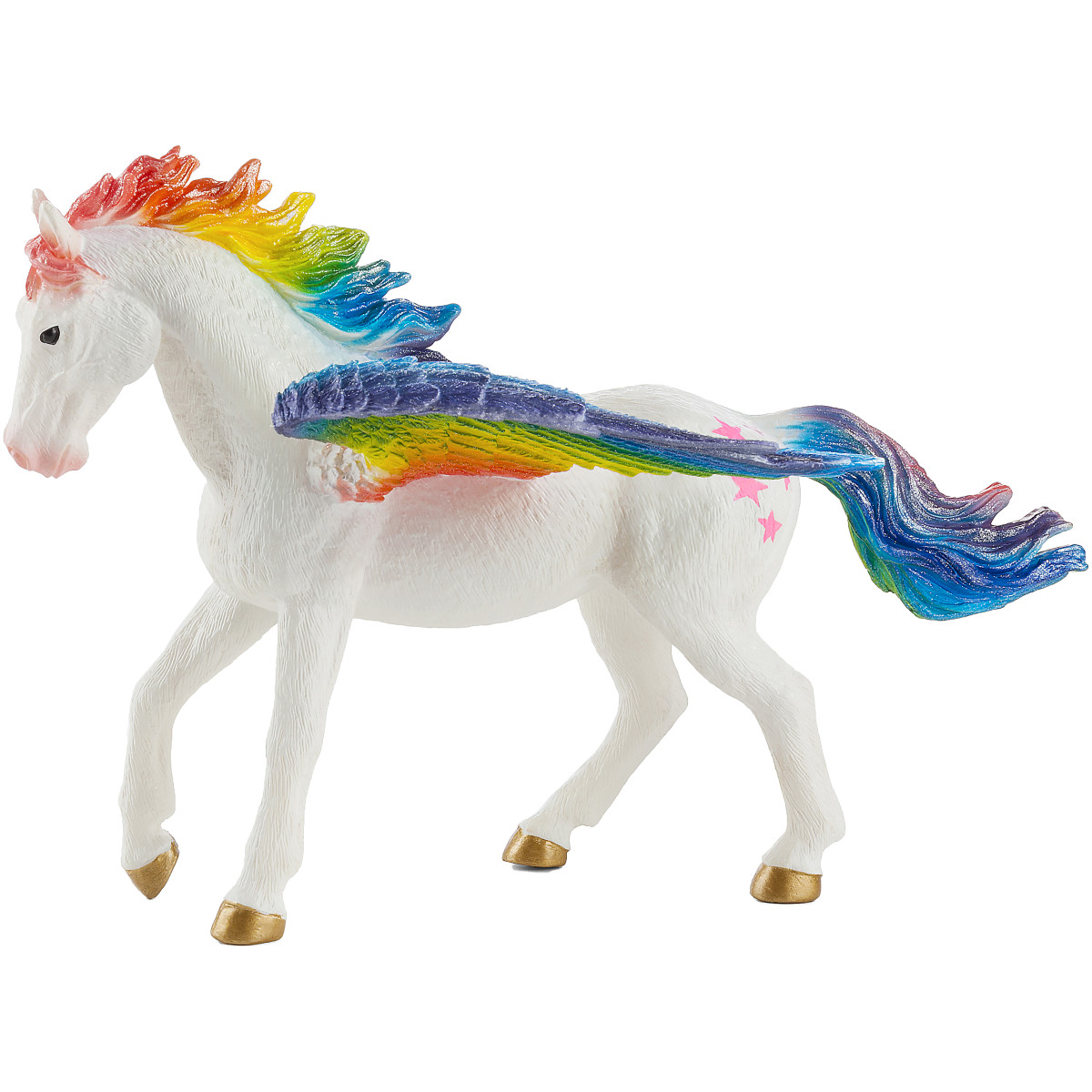 RAINBOW PEGASUS Fantasy action toys figures play models mythical legends