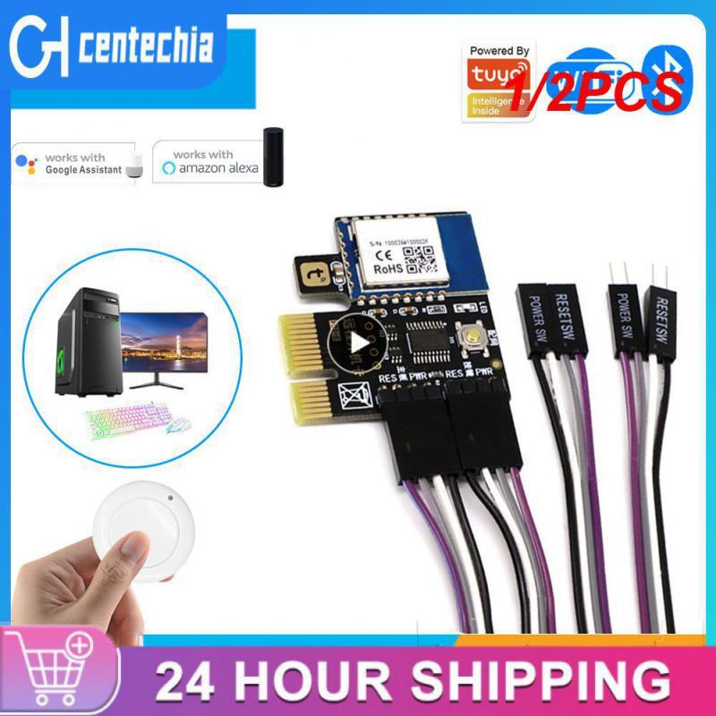 1/2PCS Tuya Wifi Computer Power Reset Switch PCIe Port For Destop Computer Tuya