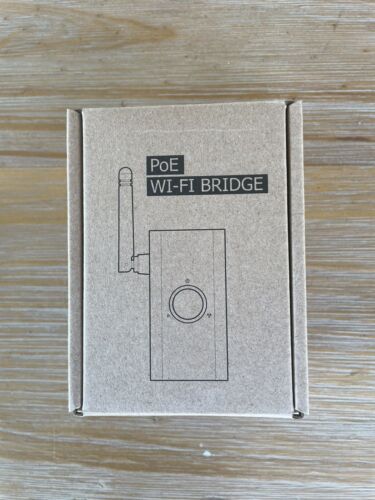 LG Innotek PoE WiFi Bridge modèle Vivint ETPFBTRP01 blanc