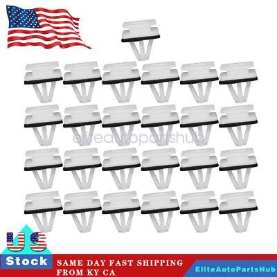 #ad 25PC For Honda 2002 2021 Rocker Panel amp; Fender Molding Clip Suit 91504 SP1 003 $5.89