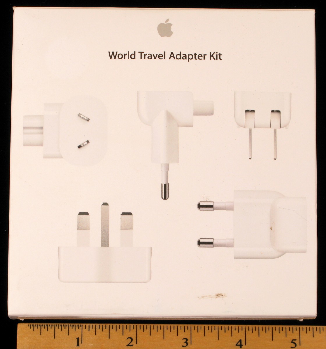VINTAGE APPLE WORLD TRAVEL ADAPTER KIT IN BOX !!! MD837AM/A !!! | eBay