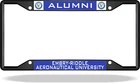Embry Riddle Aeronautical ALUMNI Black License Plate Frame