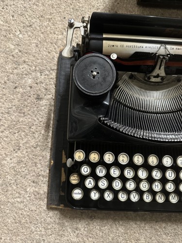 (n2) Antike -maschine Schreiben Aus Sammlung Dekofigur Erika - Afbeelding 2 van 15