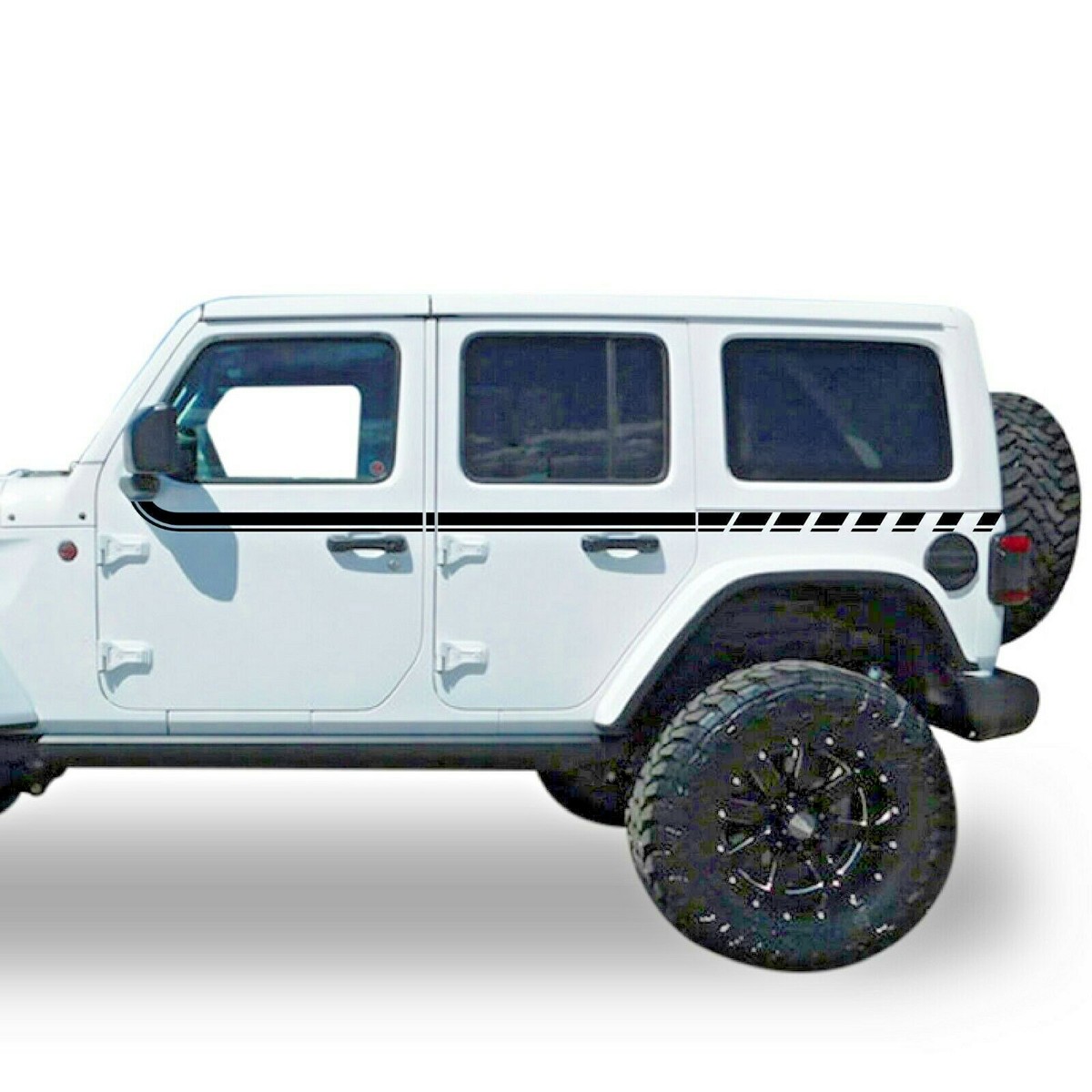 Sticker Stripes for Jeep Wrangler JL JK sport S altitude willys