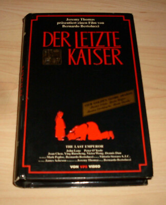 VHS Film - Der letzte Kaiser - Peter O'Toole - The Last Emperor - Videokassette