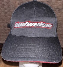 Vintage Budweiser Beer Anheuser Busch Logo Baseball Cap Hat Snapback BL