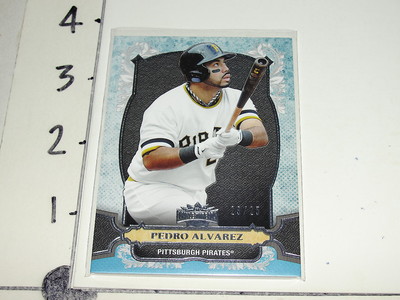 2014 Triple Threads PEDRO ALVAREZ #71 Sapphire Variant/25 Pittsburgh PIRATES