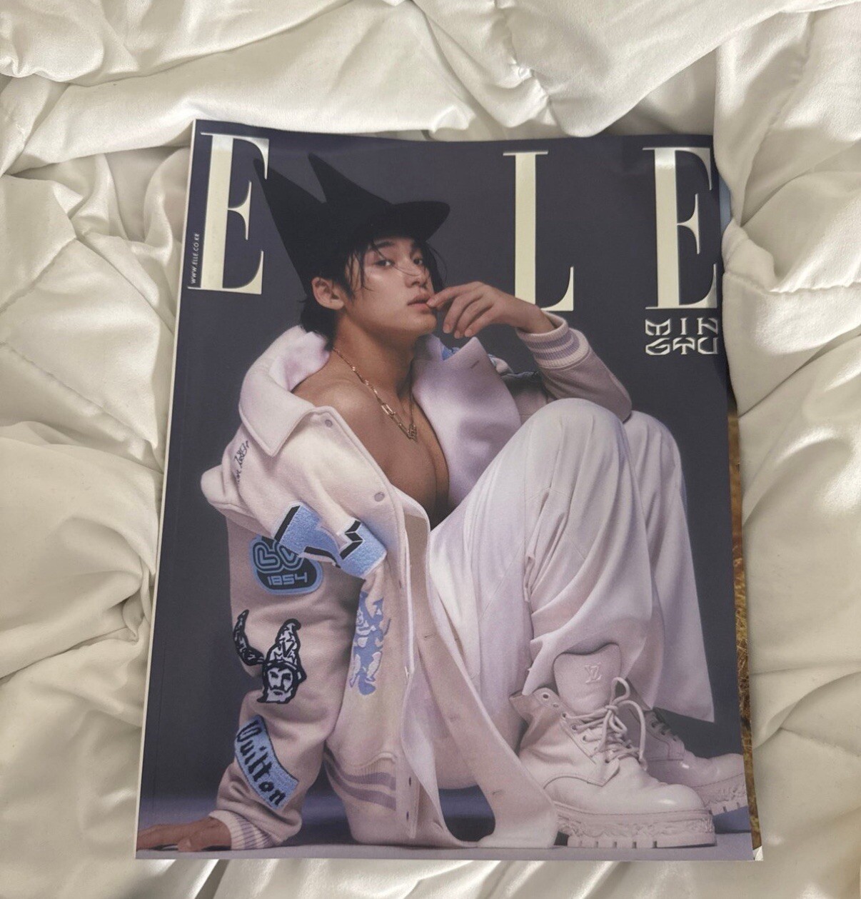 SEVENTEEN MINGYU ELLE D version magazine Book