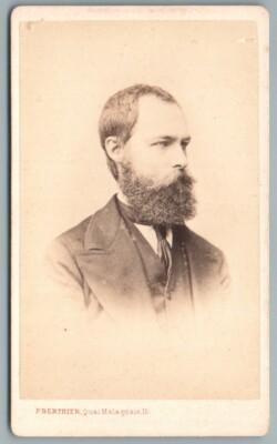 CDV 1870 Philippe d'Orléans letzter königlicher Prinz von Frankreich, Secessionskämpfer