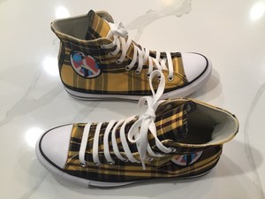 plaid converse