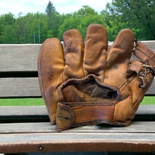 Wilson Baseball Mitt Hand Formed Grease Set Pocket "JERRY MOORE" Made in US