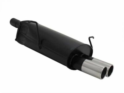Novus Sports Exhaust Compatible With BMW E46 346L/C 320I / 323I / 328I 2X76MM