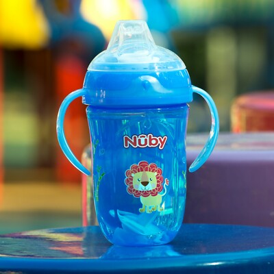 Nuby Comfort 360° Plus+ Trainer Sippy Cup 4+ months Blue or