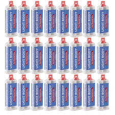 24Pcs Dental Light Body Fast Rapid Set Dental Impression Material 50mL VPS PVS