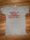 Vintage 70s Miami University Ohio Sz M Athletic Department Tshirt 