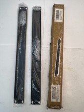  1 pair Rackpath 1U Blank Rack Mount Panel Spacer For Cabinet 00600611