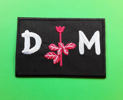 DEPECHE MODE D&M PUNKS NOT DEAD AUFBÜGELN ODER AUFNÄHEN BESTICKT PATCH