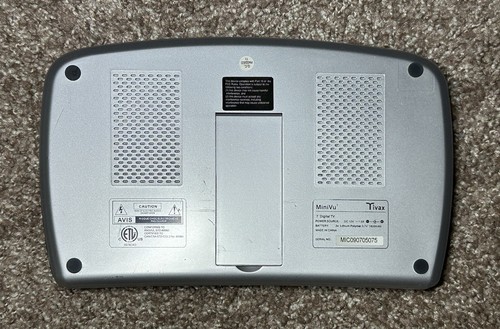 Tivax MINIVU7 7" Widescreen Portable Digital LCD TV - Picture 12 of 23