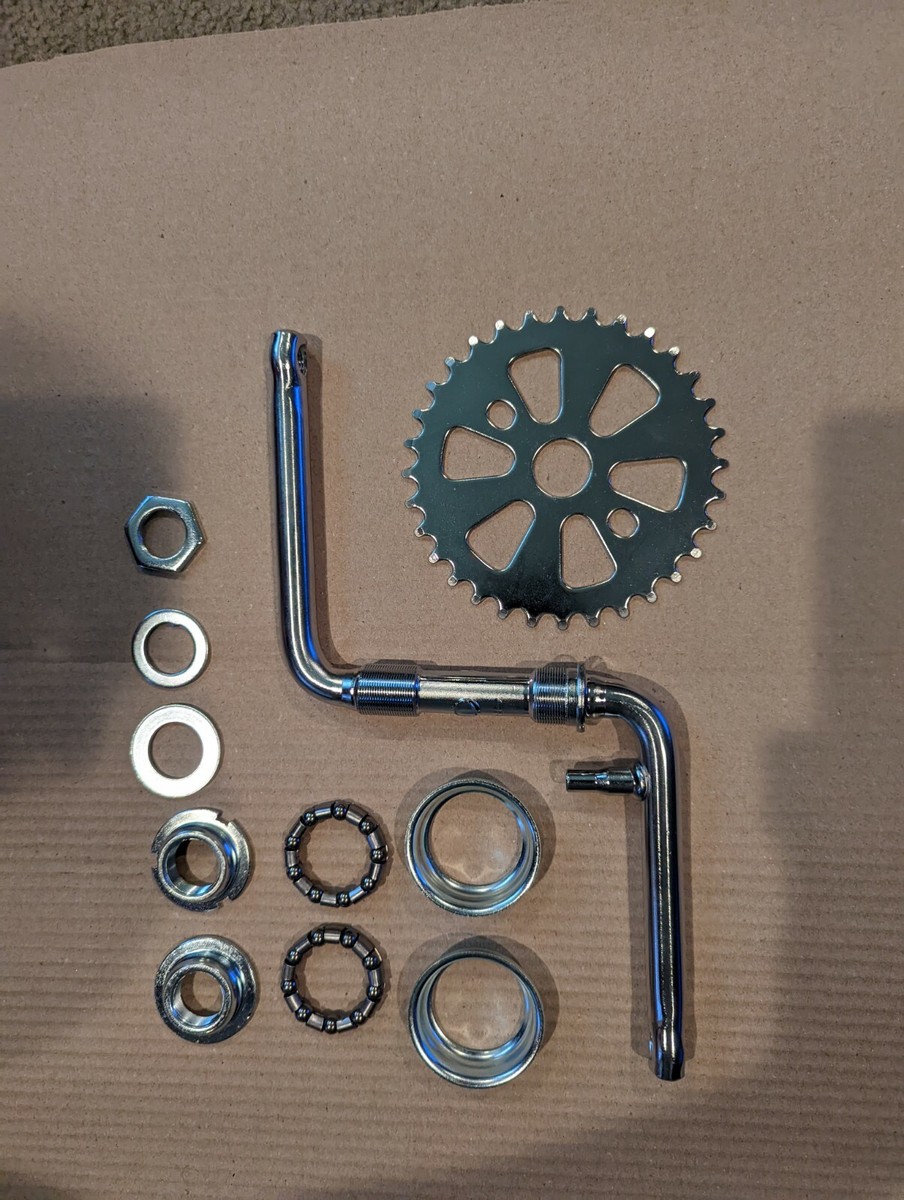 NEW BMX SPROCKET 32 T, CRANKS 5 &1/2