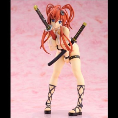 ALTER Hyakka Ryoran Jubei Yagyu weißer Badeanzug Ver 1/8 PVC-Figur NEU Japan ...