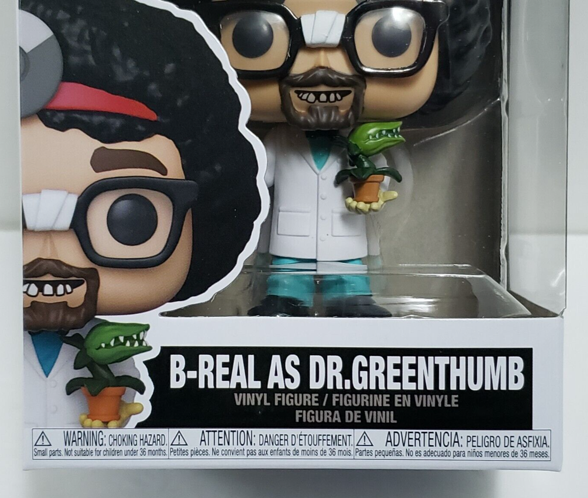 B-REAL as DR. GREENTHUMB - Cypress Hill Funko POP #266 Collectible