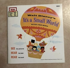 WALT DISNEY'S IT'S A SMALL WORLD By Disney Productions  24 page Read Along Book