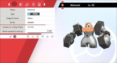 Pokemon Schwert & Schild Shiny Melmetal 6IV Max EVs