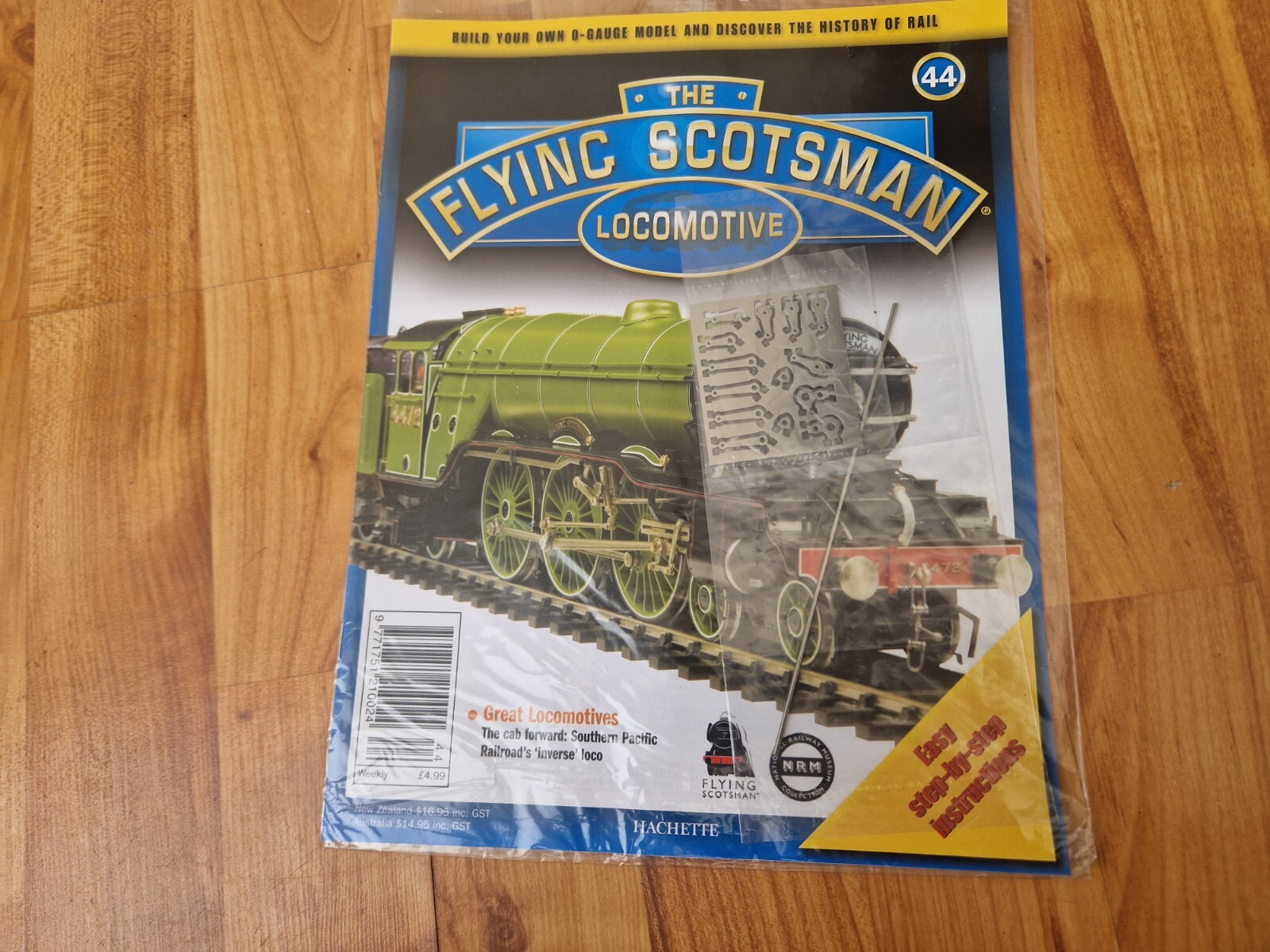 O GAUGE HACHETTE BUILD YOUR OWN THE FLYING SCOTSMAN MODEL TRAIN ISSUE 44 PART