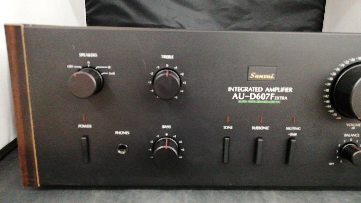 Sansui AU-D607F EXTRA Integrated Amplifier Good Condition Used | eBay