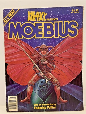 Heavy Metal Presents: Moebius 1981 1st Edition Jean Gerard