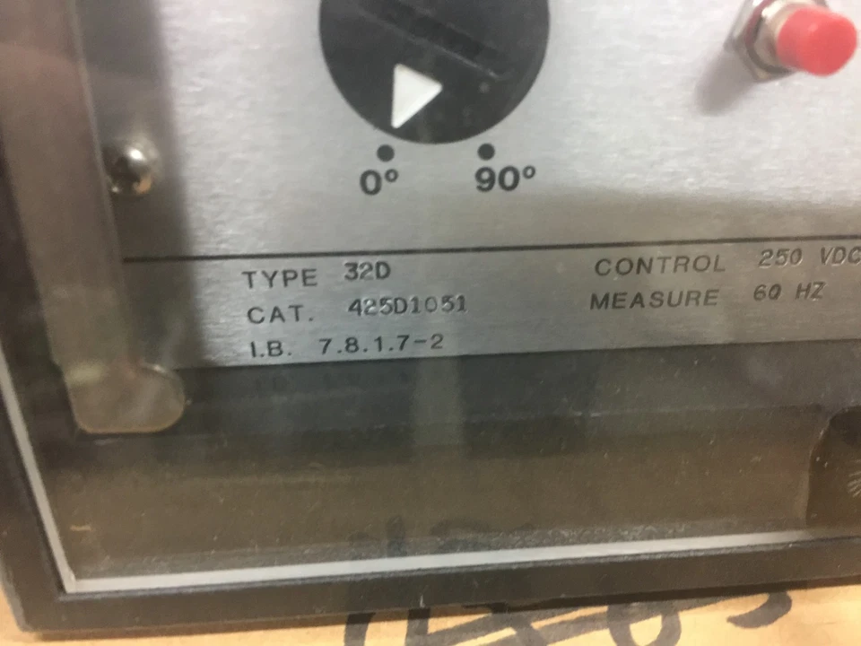 NEW IN BOX ASEA BROWN CIRCUIT SHIELD 250VDC DIRECTIONAL RELAY 32D 425D1051 - Image 3 of 4