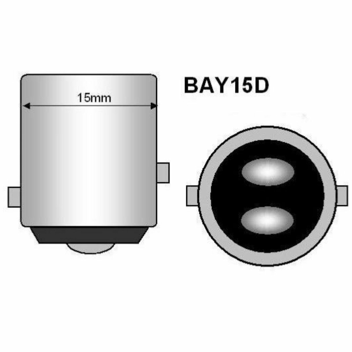 Cenmoll 1157 380 P21/5W BAY15D Lampadina A Led Rossa, 40W 2000LM Canbus - Foto 5