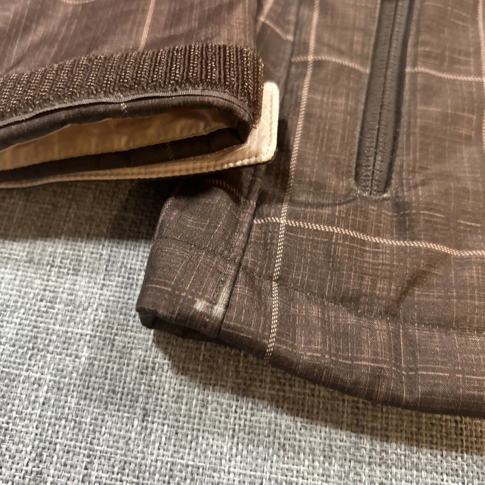 The North Face Jacket Women’s XS Fleece Lined Checkered Embroidered Floral - Image 3 of 4